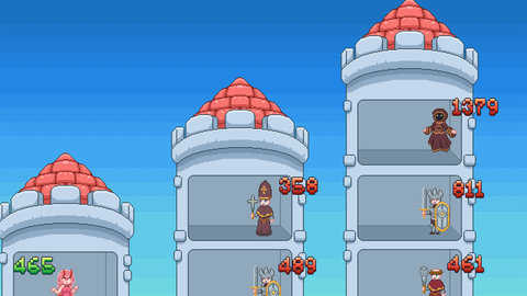 魅魔捕食像素爬塔游戏手机版截图1