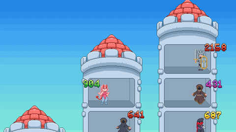 魅魔捕食像素爬塔游戏手机版截图3