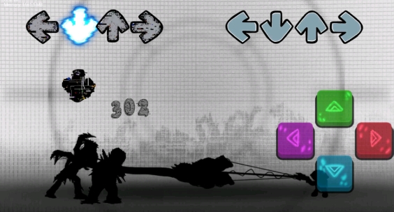 fnf错误化恶搞之家空降