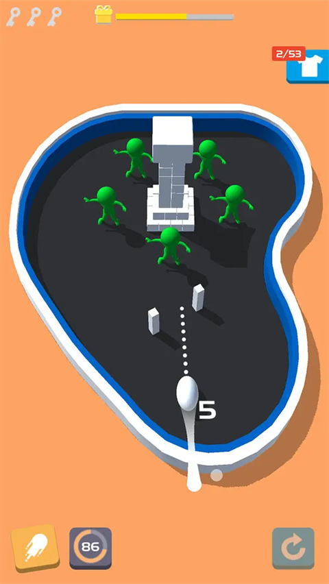 愤怒的小球游戏